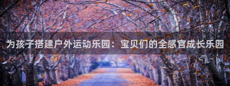 BWIN体育官方正版app娱乐首页官网下载：为孩子搭建户外运