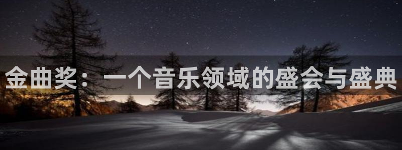 劲爆体育直播nba：金曲奖：一个音乐领域的盛会与盛典
