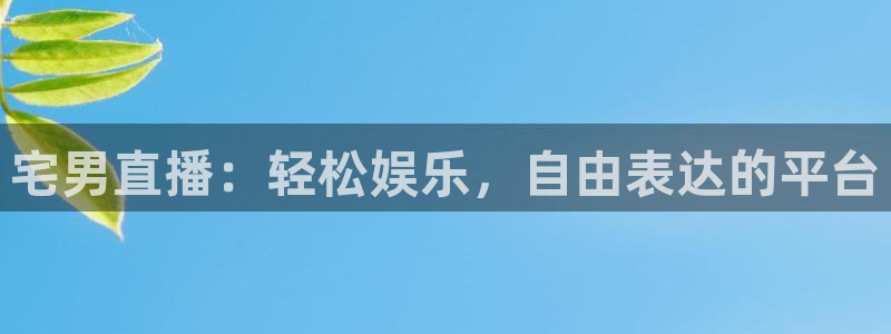 劲爆体育直播免费观看nba：宅男直播：轻松娱乐，自由表达的平台